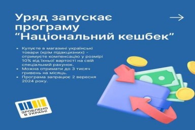 Уряд запускає програму «Національний кешбек»