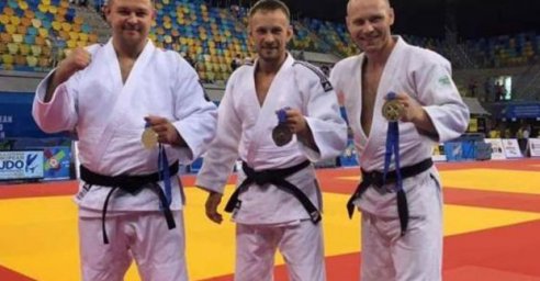Харьковские дзюдоисты одержали победу на чемпионате Европы среди ветеранов