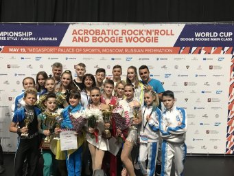 Победа на Чемпионате Европы по акробатическому рок-н-роллу