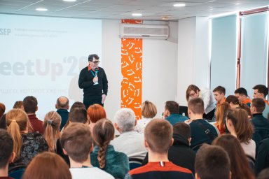 В Харькове прошел «MeetUp - Профессия будущего, которое уже наступило» для школьников 9-11 классов
