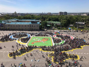 Велодень-2021: 12 тысяч 500 участников установили рекорд Украины