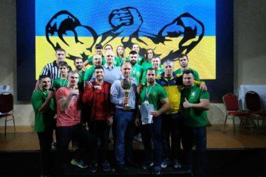 Харьковчане заняли первое общекомандное место на Кубке Украины по армспорту