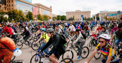 В Харькове пройдет масштабный велосипедный флешмоб
