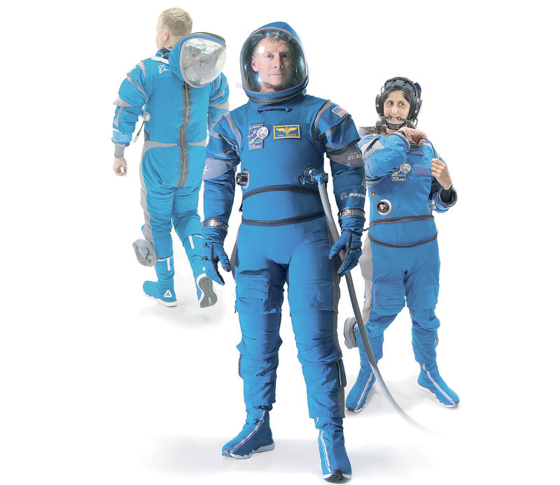 Старфилд скафандры. Скафандр. Космический костюм. Синий скафандр. Скафандры будущего Роскосмос.