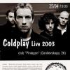 Coldplay: видео-концерт Live 2003
